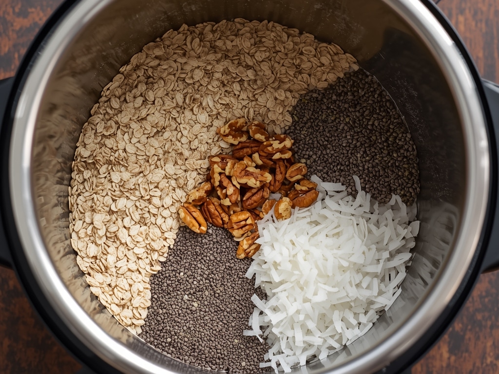 high protein vegan breakfast - Process or ingredients