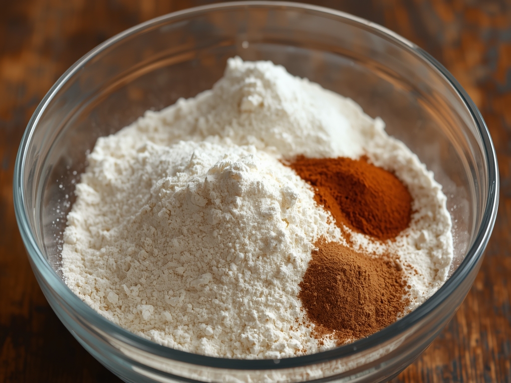 vegan snickerdoodle cake - Process or ingredients