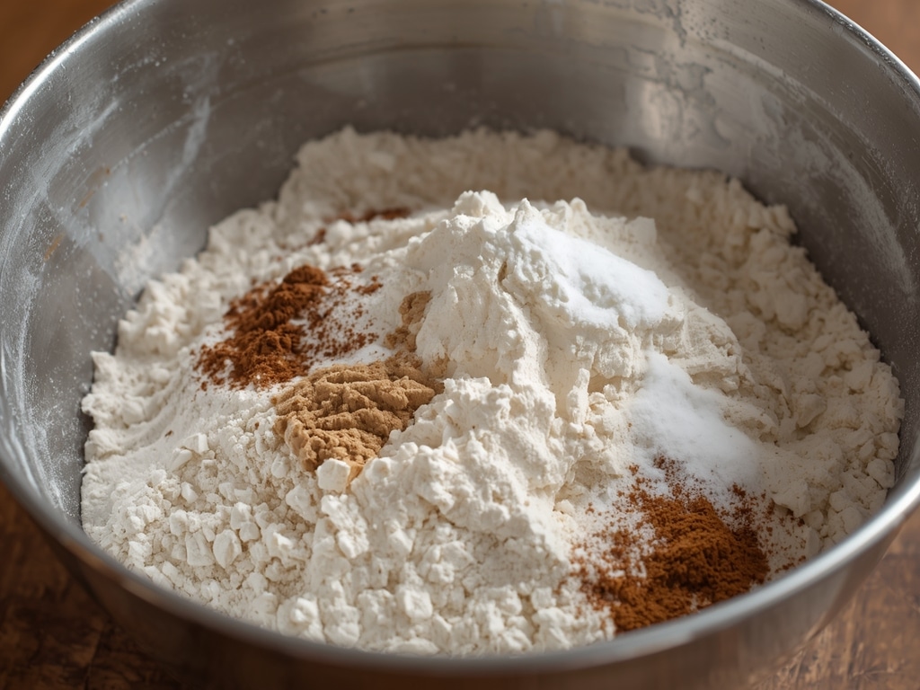 gingerbread cinnamon rolls - Process or ingredients