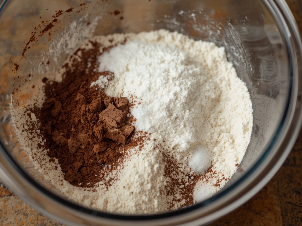 vegan brownie cookies - Process or ingredients