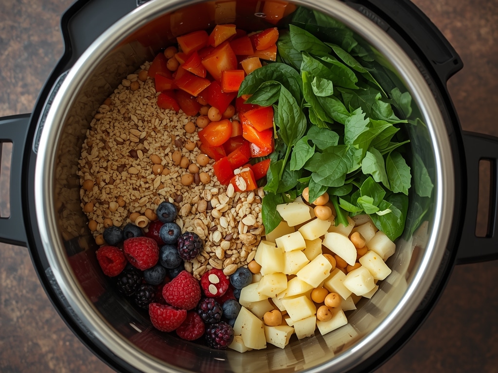 Meal Prep Breakfast Bowls - Process or ingredients