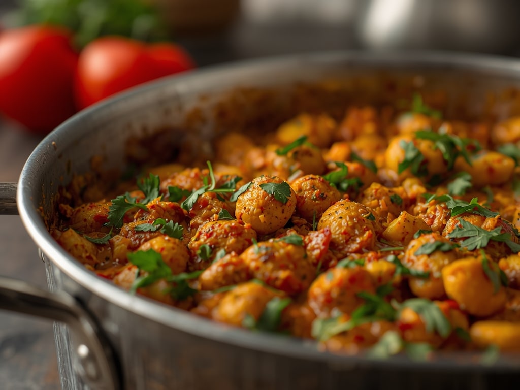low calorie vegan dinner - Detail or variation