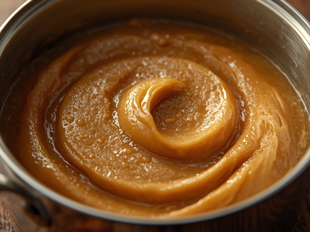 healthy butterscotch pudding - Detail or variation