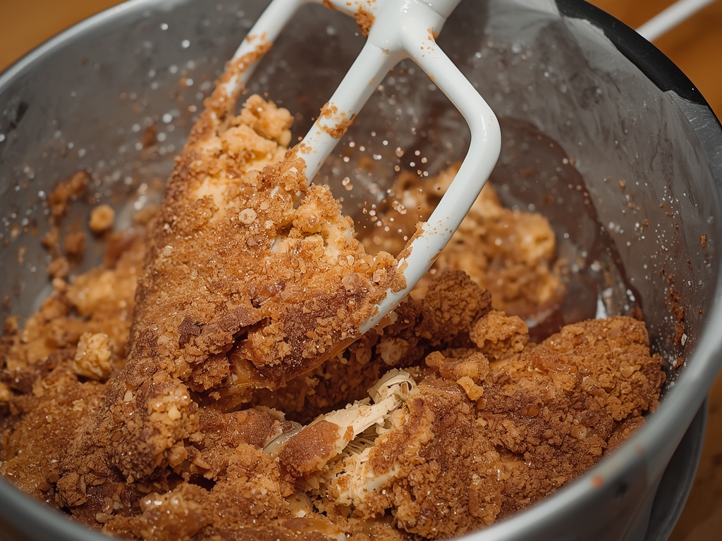 vegan apple fritter cake - Detail or variation