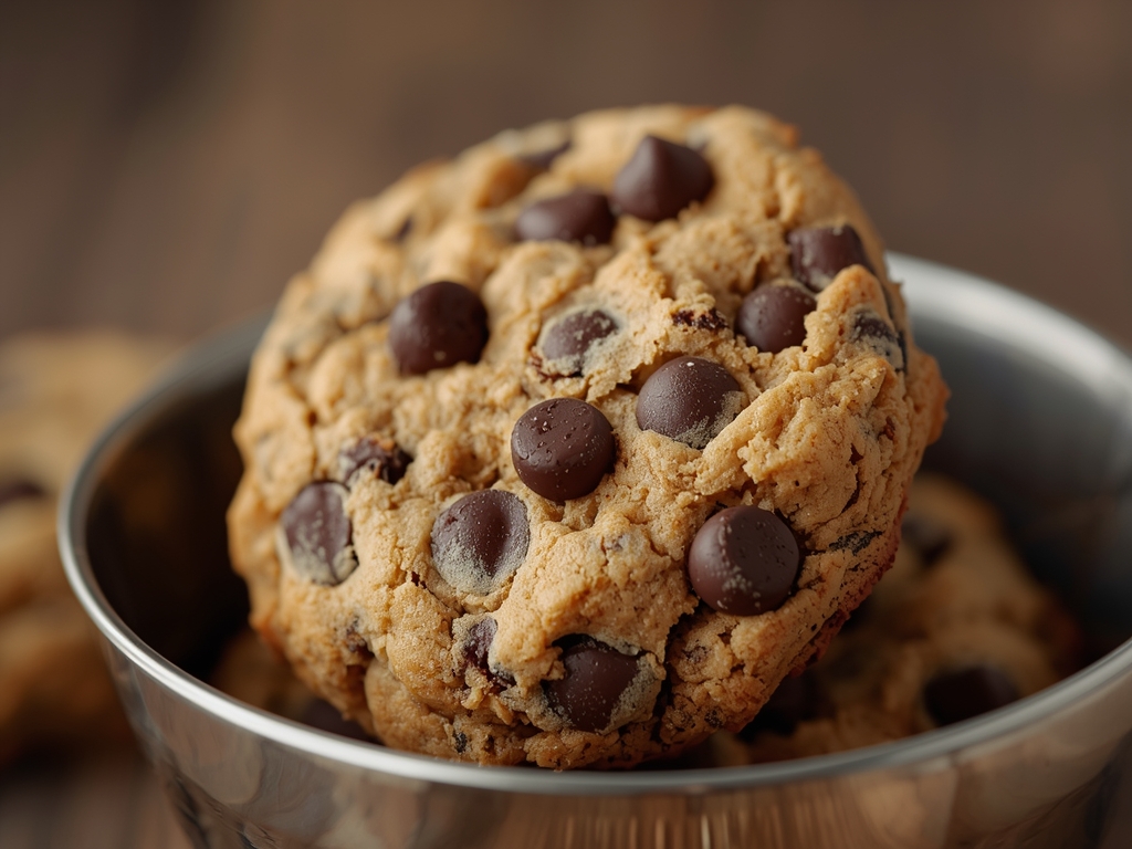 simple vegan chocolate chip cookies - Detail or variation