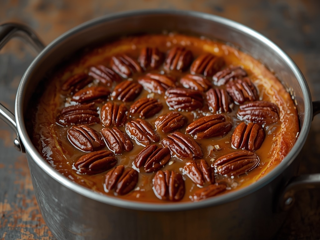 Vegan Caramel Pecan Cheesecake Recipe: The ULTIMATE Holiday Dessert 1 vegan caramel pecan cheesecake recipe - Detail or variation